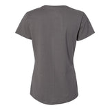 S04V Hanes Perfect-T Women’s V-Neck T-Shirt Smoke Grey