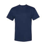 W110 Hanes Workwear Pocket T-Shirt Navy