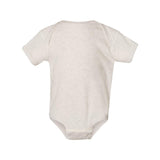 4400 Rabbit Skins Infant Baby Rib Bodysuit Natural Heather