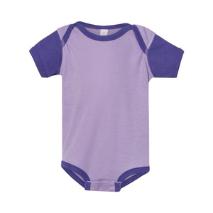 4400 Rabbit Skins Infant Baby Rib Bodysuit Lavender/ Purple