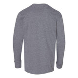 6201 LAT Youth Fine Jersey Long Sleeve Tee Granite Heather