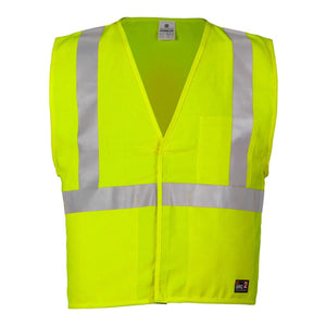 F442-443 Kishigo FR ARC Vest Lime