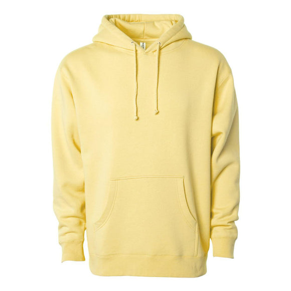 IND4000 Independent Trading Co. Heavyweight Hooded Sweatshirt Light Yellow