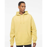 IND4000 Independent Trading Co. Heavyweight Hooded Sweatshirt Light Yellow