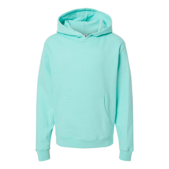 SS4001Y Independent Trading Co. Youth Midweight Hooded Sweatshirt Mint