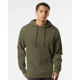 SS4500 Independent Trading Co. Midweight Hooded Sweatshirt Army