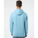 SS4500 Independent Trading Co. Midweight Hooded Sweatshirt Blue Aqua