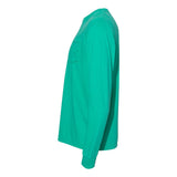 4410 Comfort Colors Garment-Dyed Heavyweight Long Sleeve Pocket T-Shirt Island Green