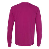 4410 Comfort Colors Garment-Dyed Heavyweight Long Sleeve Pocket T-Shirt Boysenberry