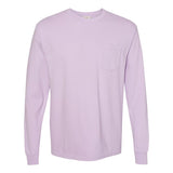 4410 Comfort Colors Garment-Dyed Heavyweight Long Sleeve Pocket T-Shirt Orchid