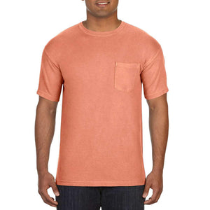 6030 Comfort Colors Garment-Dyed Heavyweight Pocket T-Shirt Terracotta