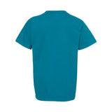 9018 Comfort Colors Garment-Dyed Youth Heavyweight T-Shirt Topaz Blue