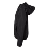 EXP24YWZ Independent Trading Co. Youth Lightweight Windbreaker Full-Zip Jacket Black