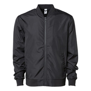 EXP52BMR Independent Trading Co. Lightweight Bomber Jacket Black