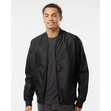 EXP52BMR Independent Trading Co. Lightweight Bomber Jacket Black