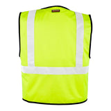 1545-1546 Kishigo Solid Adjustable Vest Lime