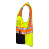 1543-1544 Kishigo Premium Brilliant Series® Ultimate Reflective Vest Lime