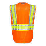 1543-1544 Kishigo Premium Brilliant Series® Ultimate Reflective Vest Orange