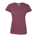 3516 LAT Women's Fine Jersey Tee Vintage Burgundy