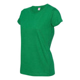 3516 LAT Women's Fine Jersey Tee Vintage Green