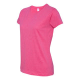 3516 LAT Women's Fine Jersey Tee Vintage Hot Pink