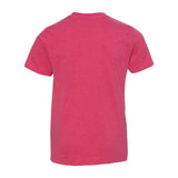 6101 LAT Youth Fine Jersey Tee Vintage Hot Pink