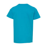 6101 LAT Youth Fine Jersey Tee Vintage Turquoise