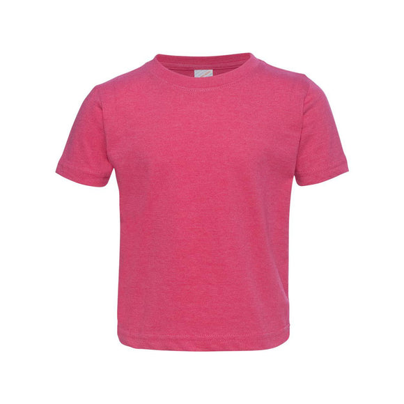 3321 Rabbit Skins Toddler Fine Jersey Tee Vintage Hot Pink