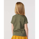 3321 Rabbit Skins Toddler Fine Jersey Tee Vintage Military Green