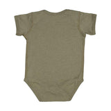 4424 Rabbit Skins Infant Fine Jersey Bodysuit Vintage Military Green