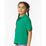 8800B Gildan DryBlend® Youth Jersey Polo Kelly Green