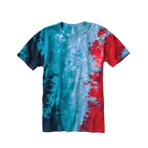 640VR Dyenomite Slushie Crinkle Tie-Dyed T-Shirt USA