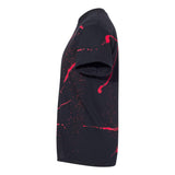 200SL Dyenomite Splatter Tee Black/ Red