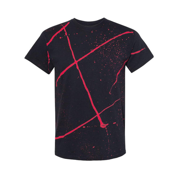 200SL Dyenomite Splatter Tee Black/ Red