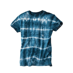 640SB Dyenomite Shibori Tie-Dyed T-Shirt Navy