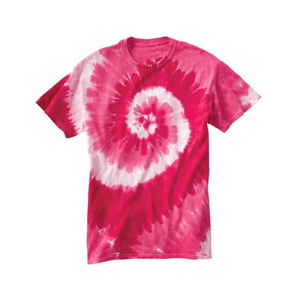 200MS Dyenomite Multi-Color Spiral Tie-Dyed T-Shirt Amour