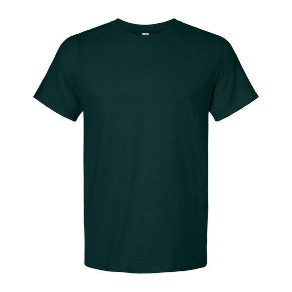 560MR JERZEES Premium Blend Ringspun Crewneck T-Shirt Forest Green Heather