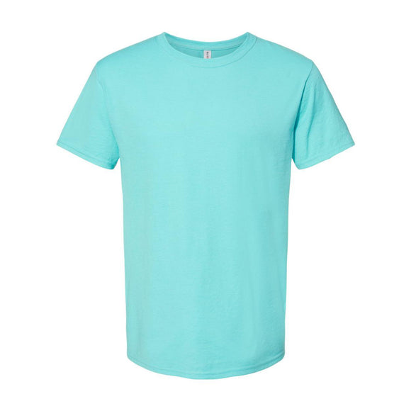 560MR JERZEES Premium Blend Ringspun Crewneck T-Shirt Scuba Blue