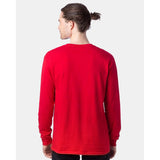 5286 Hanes Essential-T Long Sleeve T-Shirt Athletic Red