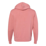 AFX90UNZ Independent Trading Co. Lightweight Full-Zip Hooded Sweatshirt Dusty Rose