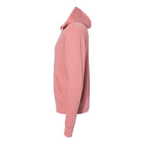 AFX90UNZ Independent Trading Co. Lightweight Full-Zip Hooded Sweatshirt Dusty Rose