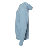 AFX90UNZ Independent Trading Co. Lightweight Full-Zip Hooded Sweatshirt Misty Blue