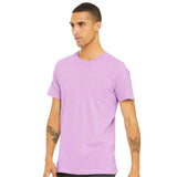 3001CVC BELLA + CANVAS CVC Jersey Tee Heather Prism Lilac