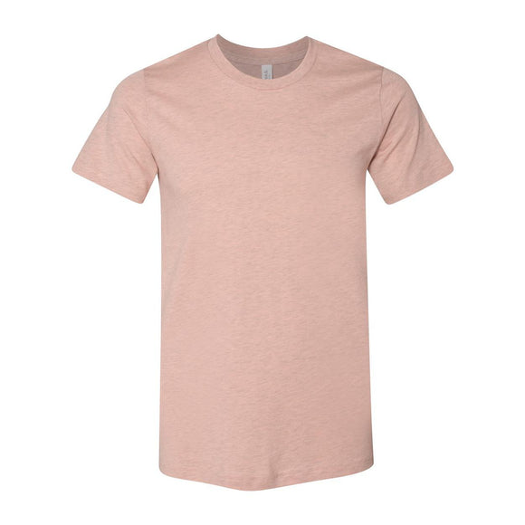 3001CVC BELLA + CANVAS CVC Jersey Tee Heather Prism Peach