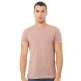 3001CVC BELLA + CANVAS CVC Jersey Tee Heather Prism Peach