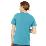 3001CVC BELLA + CANVAS CVC Jersey Tee Heather Aqua