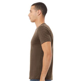 3001CVC BELLA + CANVAS CVC Jersey Tee Heather Brown