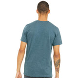 3001CVC BELLA + CANVAS CVC Jersey Tee Heather Deep Teal