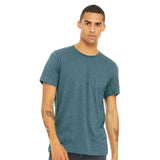 3001CVC BELLA + CANVAS CVC Jersey Tee Heather Deep Teal