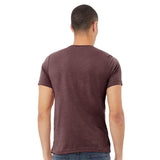 3001CVC BELLA + CANVAS CVC Jersey Tee Heather Maroon